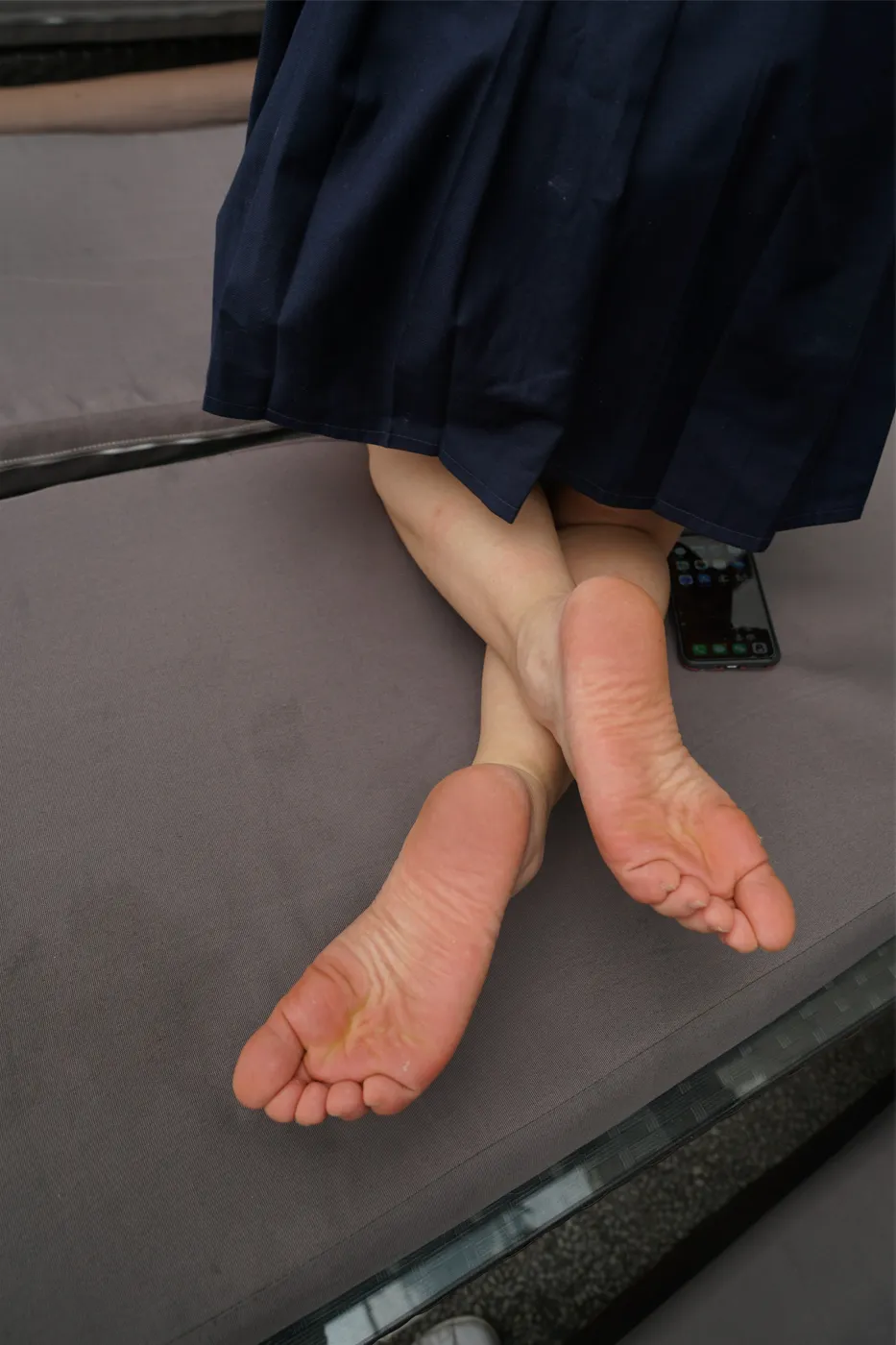 [Mzsock] NO.020 Teacher Liu, the director of the political education department of the middle school, guest-starred as a foot model to let you experience the feet that you dare not look at when studying. street photography#[45P]-8