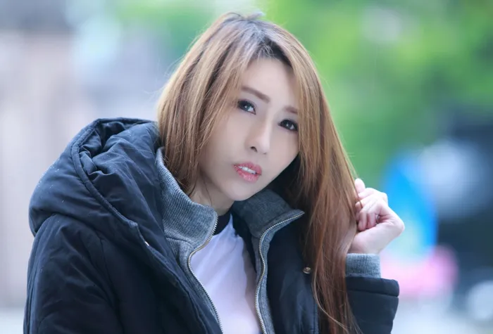 [Mzsock] NO.081 Tingting denim shorts, high heels and beautiful legs, outdoor shot street photography#[79P]-10