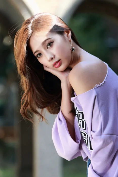 [Mzsock] NO.064 Su Xiaoan denim shorts, high heels and beautiful legs travel photo street photography#[93P]-10