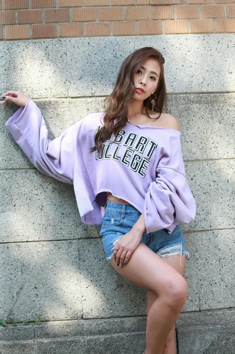 [Mzsock] NO.064 Su Xiaoan denim shorts, high heels and beautiful legs travel photo street photography#[93P]-3