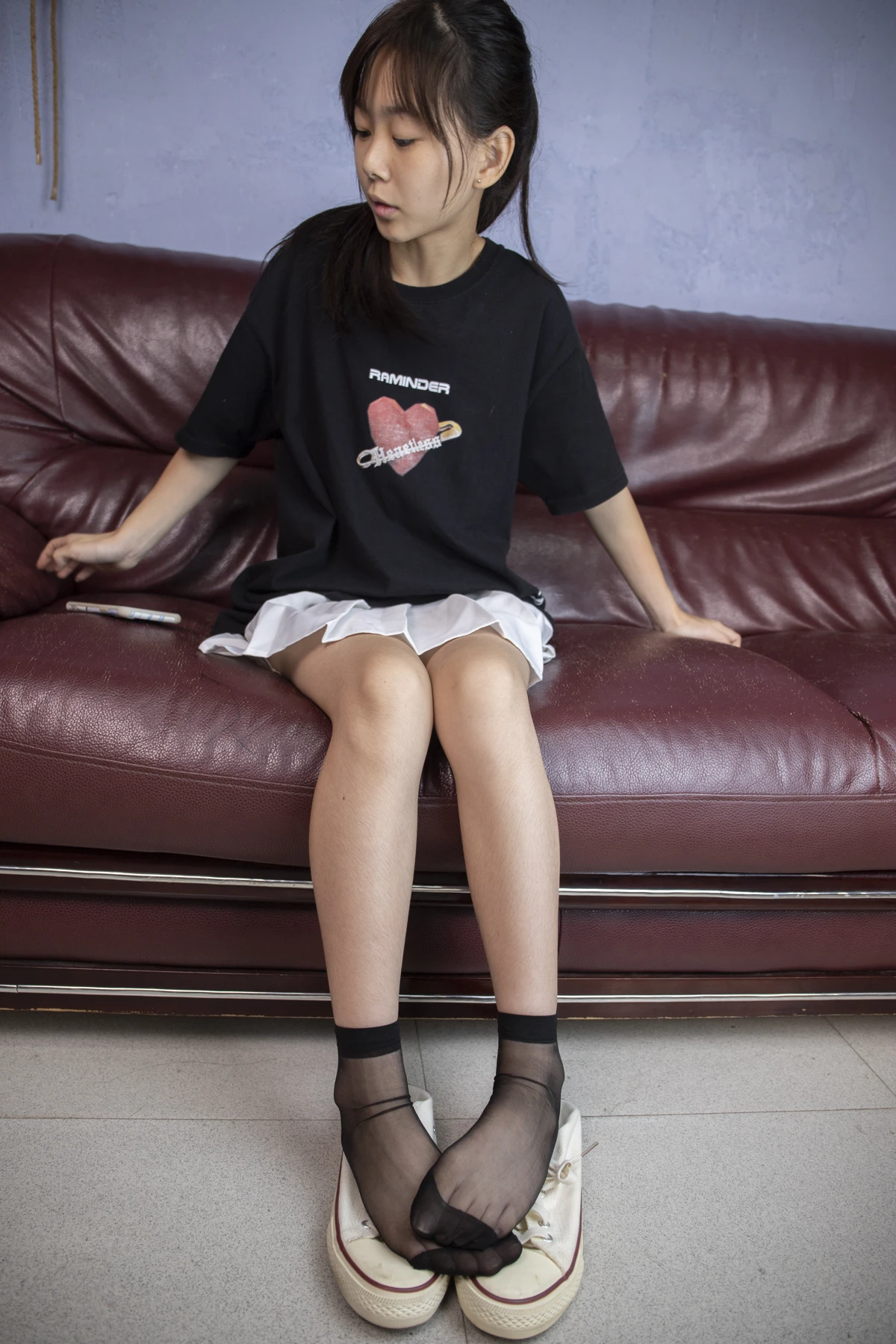 [Mzsock] NO.015 The little beauty Jinger returns to the masterpiece, the temptation of beautiful feet in black stockings Southern football skills#[128P]-10