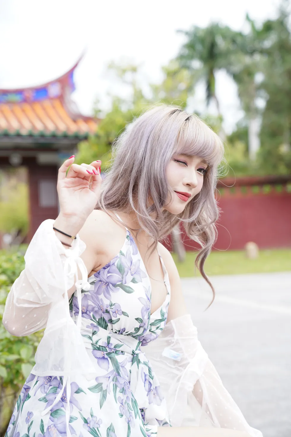 [Mzsock] NO.150 Xue Kaiyun shorts skirt high heels beautiful legs street photography#[105P]-1