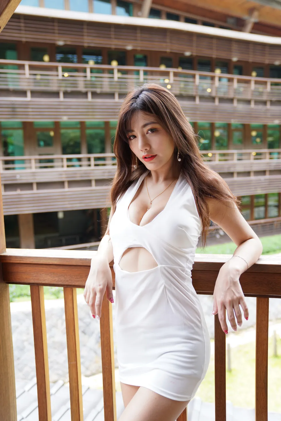 [Mzsock] NO.105 Chen Wei sexy belly-revealing dress, short skirt, high heels and beautiful legs street photography#[81P]-3