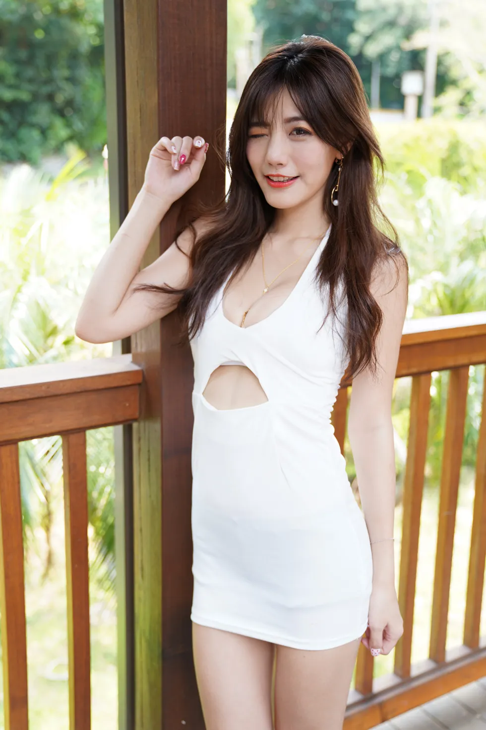 [Mzsock] NO.105 Chen Wei sexy belly-revealing dress, short skirt, high heels and beautiful legs street photography#[81P]-7