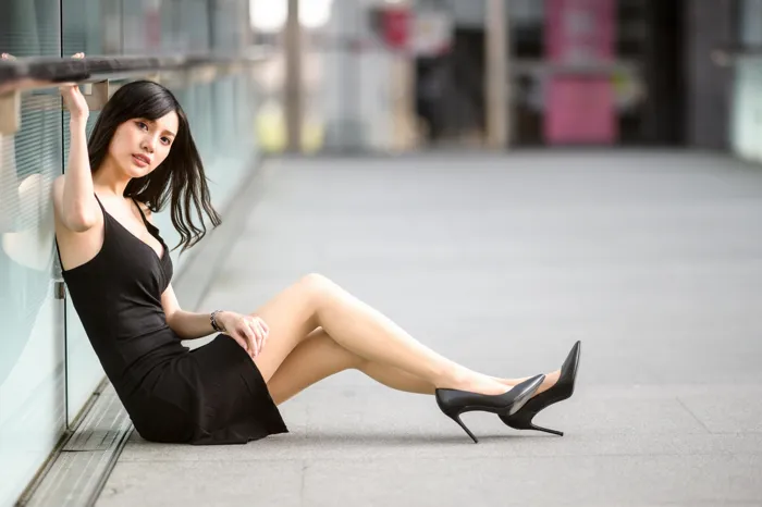 [Mzsock] NO.226 Bao Stockings and High Heels Beautiful Legs Outdoor Shot 2 street photography#[99P]-9