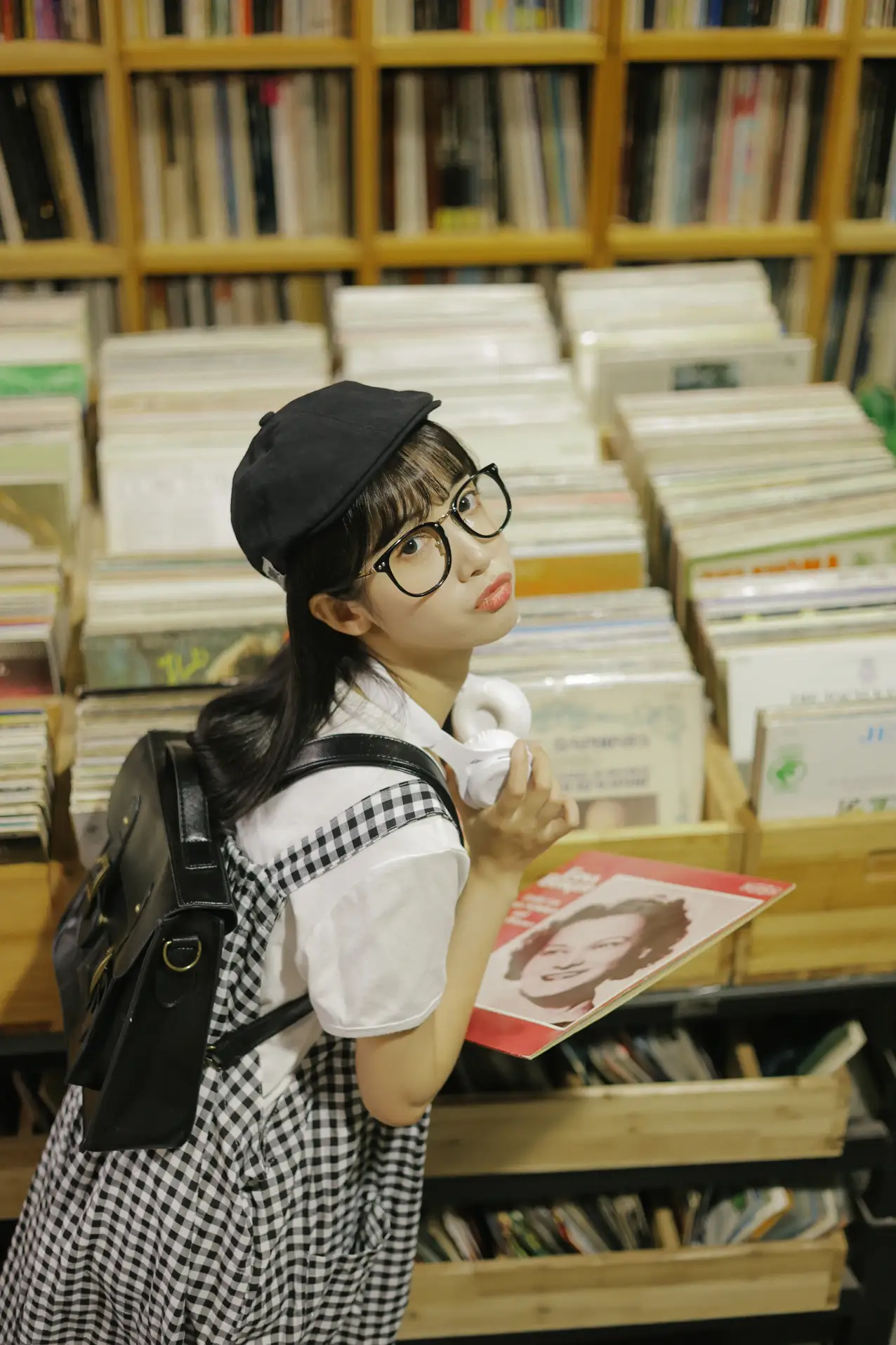 [YITUYU] 2022.08.16 Vol.1717 – The Little Time of Vinyl Records An Ameng cub#[43P]-5