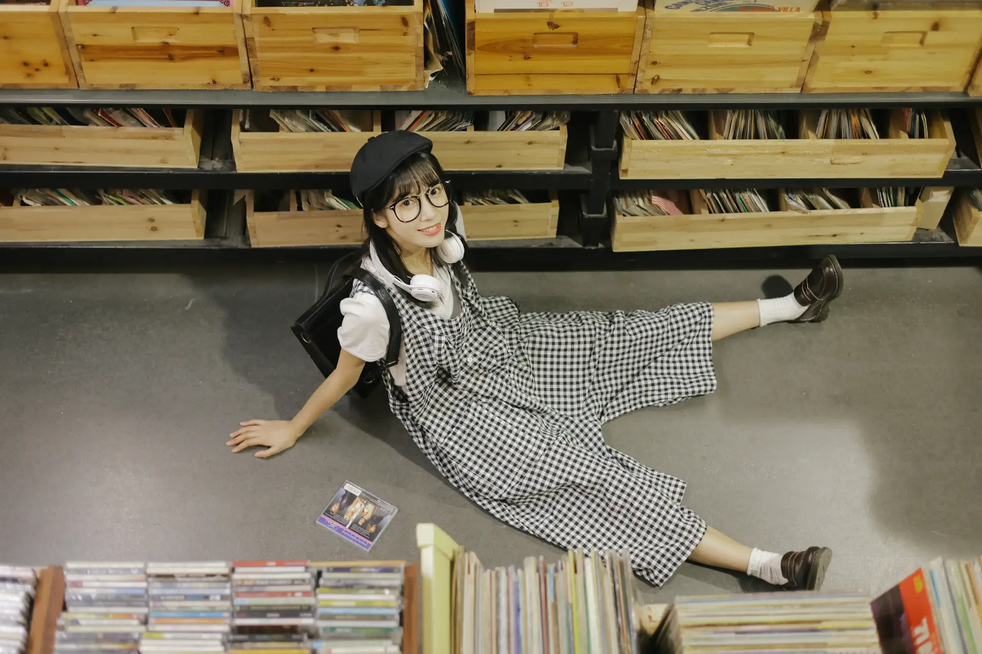 [YITUYU] 2022.08.16 Vol.1717 – The Little Time of Vinyl Records An Ameng cub#[43P]-5