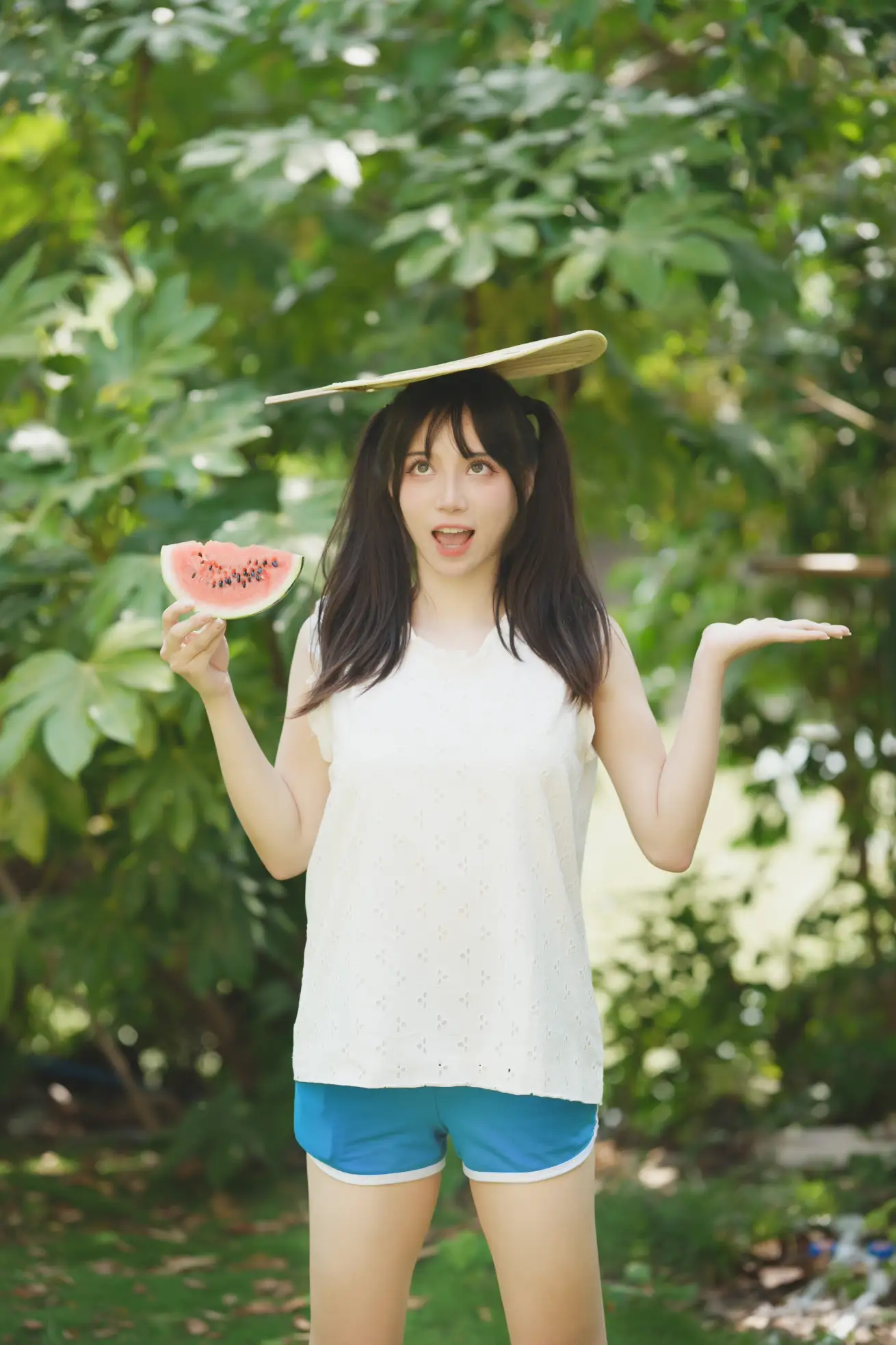 [YITUYU] 2022.09.05 Vol.1877 – Summer Girl and Watermelon Two plus six#[39P]-4