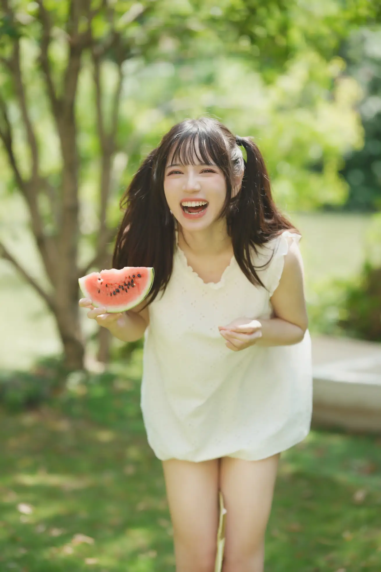 [YITUYU] 2022.09.05 Vol.1877 – Summer Girl and Watermelon Two plus six#[39P]-5