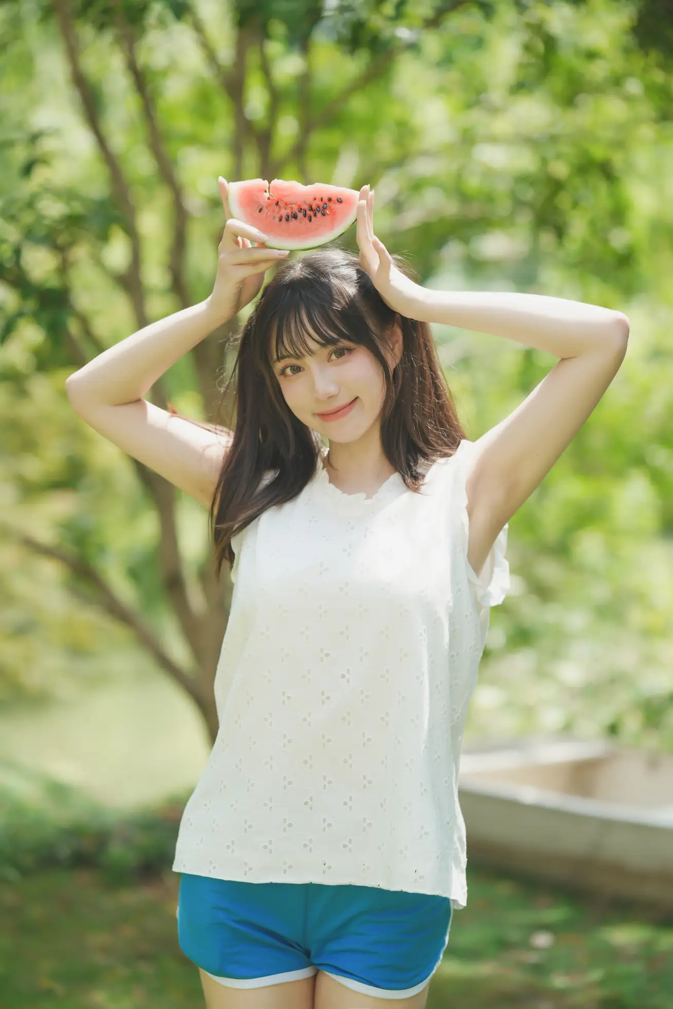 [YITUYU] 2022.09.05 Vol.1877 – Summer Girl and Watermelon Two plus six#[39P]-6