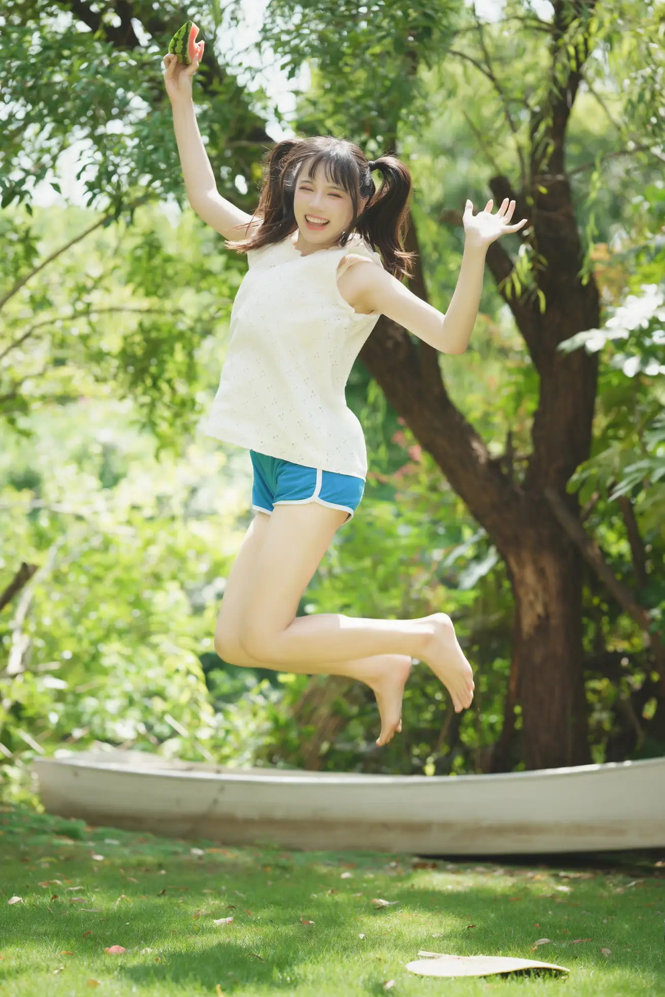 [YITUYU] 2022.09.05 Vol.1877 – Summer Girl and Watermelon Two plus six#[39P]-7