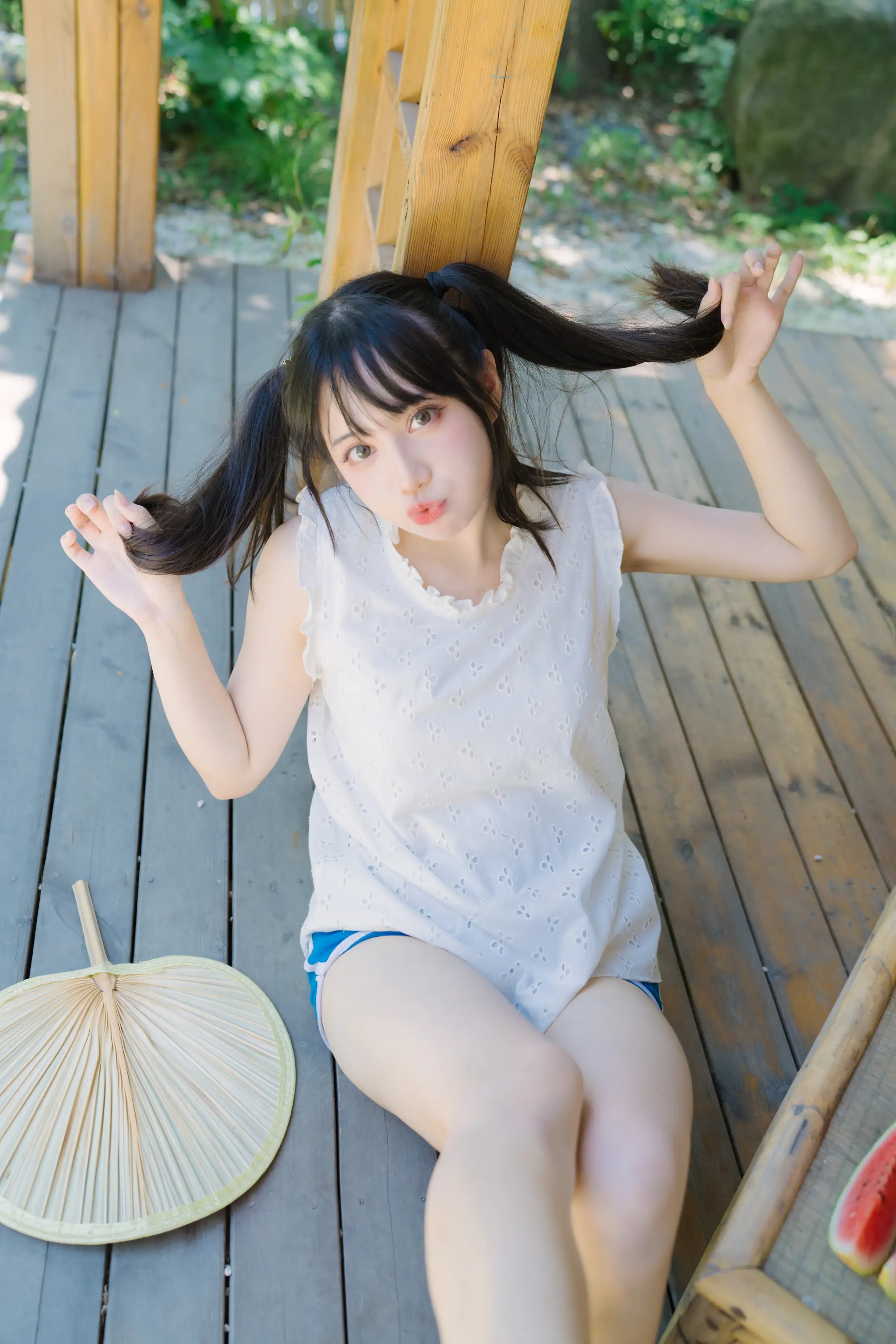 [YITUYU] 2022.09.05 Vol.1877 – Summer Girl and Watermelon Two plus six#[39P]-1