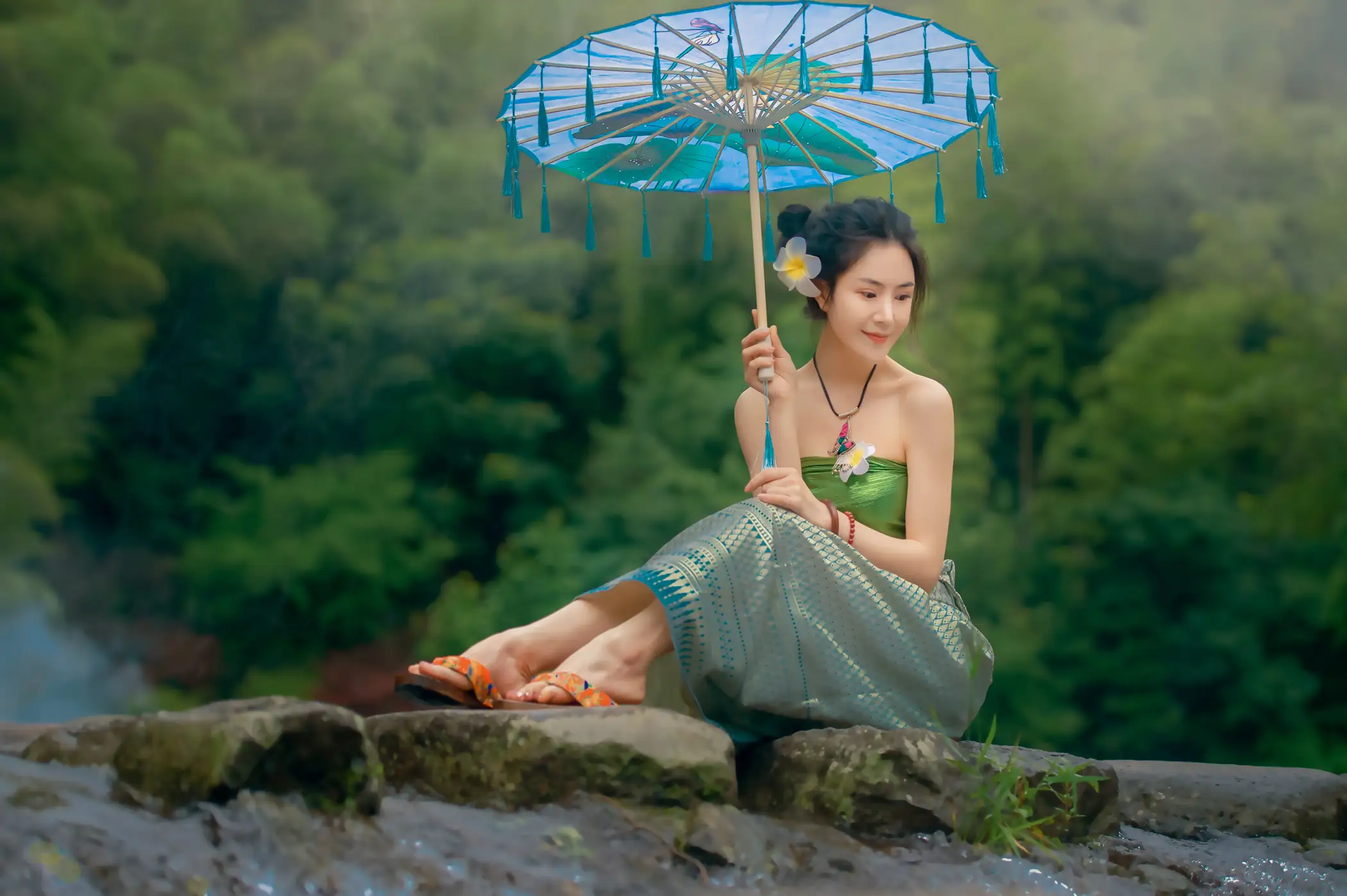 [YITUYU] 2021.07.23 Vol.098 – Jiuzhaigou Style trees#[38P]-3