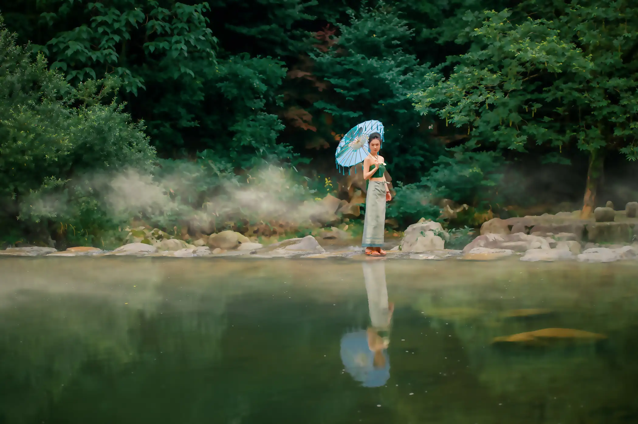 [YITUYU] 2021.07.23 Vol.098 – Jiuzhaigou Style trees#[38P]-7