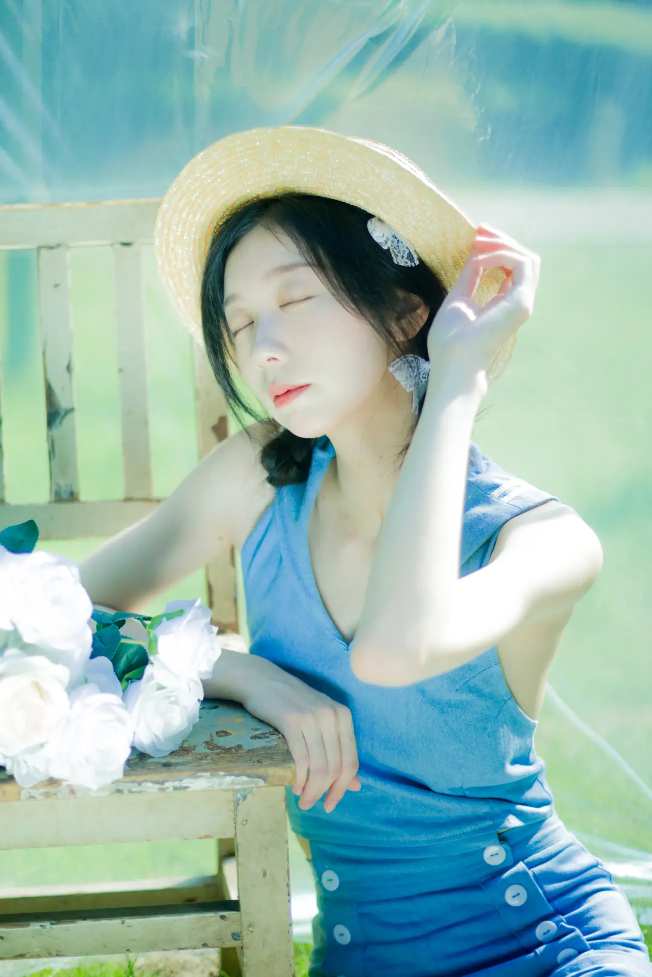 [YITUYU] 2022.07.31 Vol.1592 – Summer Carol Cat Feeding Girl Cat Girl-#[32P]-2