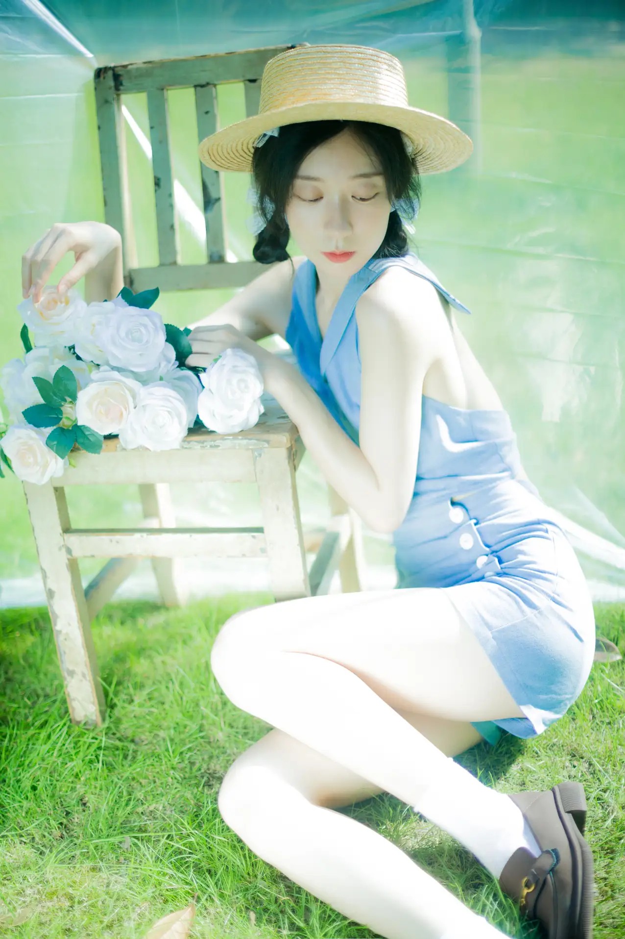 [YITUYU] 2022.07.31 Vol.1592 – Summer Carol Cat Feeding Girl Cat Girl-#[32P]-2