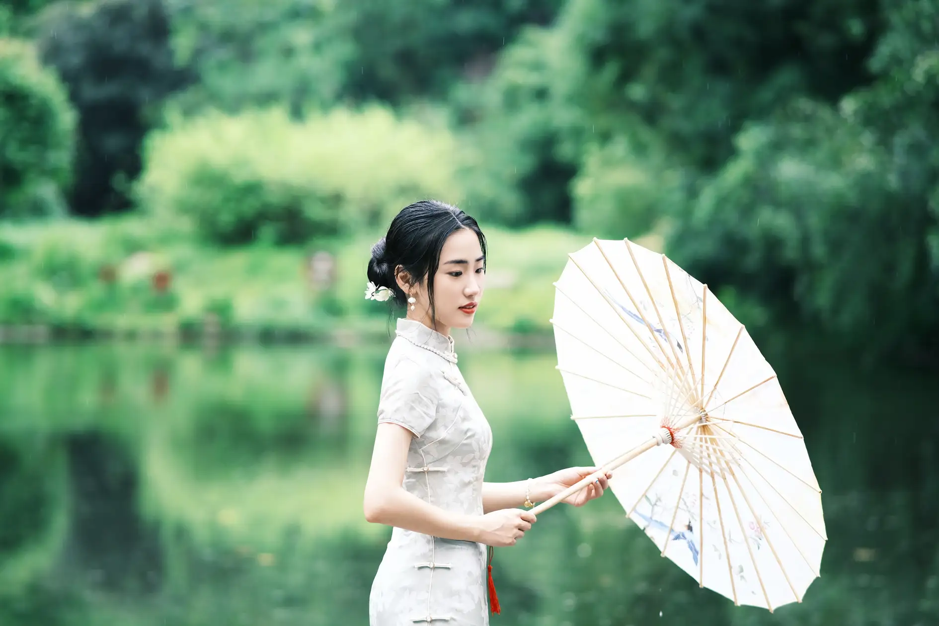 [YITUYU] 2022.08.25 Vol.1791 – Misty Rain Jiangnan Yin'er#[22P]-1