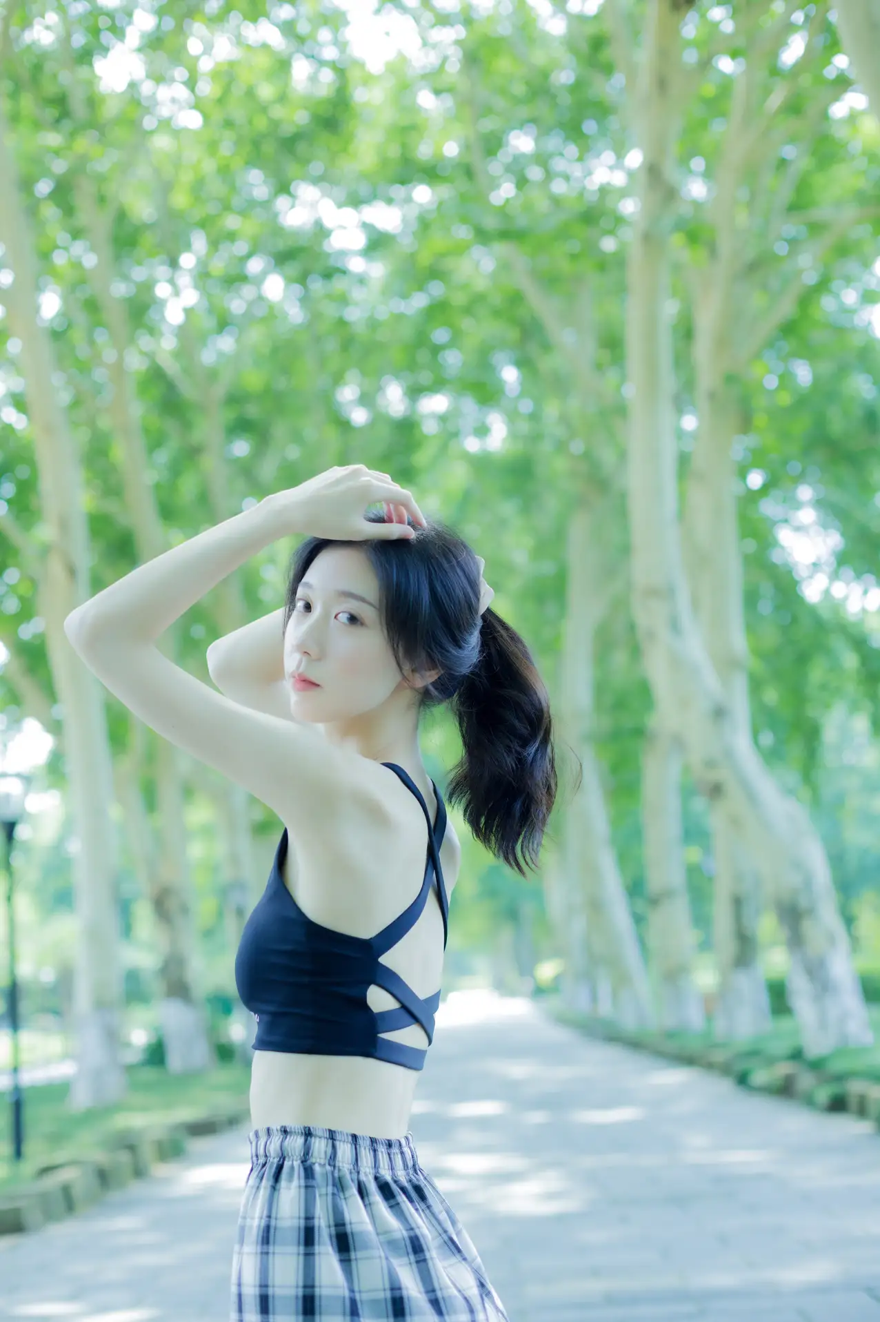 [YITUYU] 2022.09.08 Vol.1896 – Morning Exercise Day Cat Feeding Girl Cat Girl-#[27P]-1