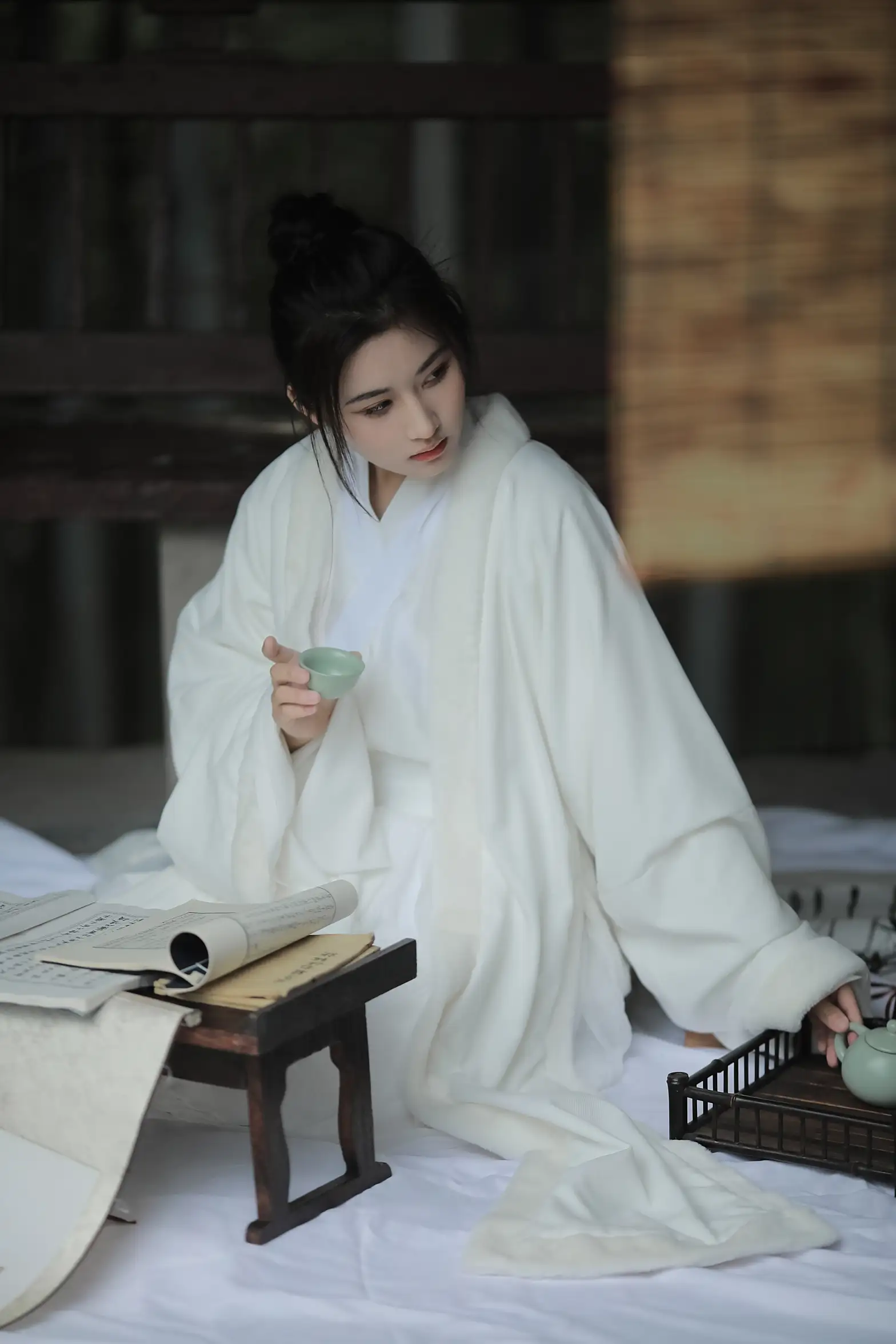 [YITUYU] 2022.05.19 Vol.0928 – Qilin Talent keikei white tea Qinghuan#[22P]-7
