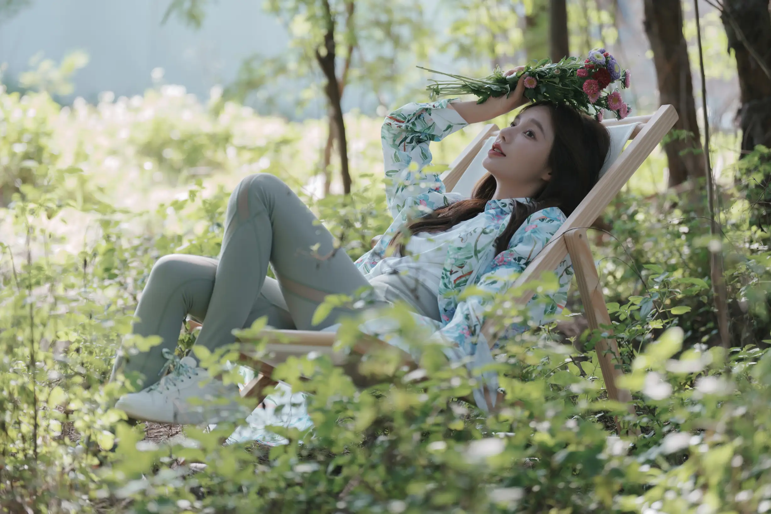 [YITUYU] 2022.08.11 Vol.1678 – Oxygen Girl’s Midsummer Forest Classmate Shuwen#[53P]-1