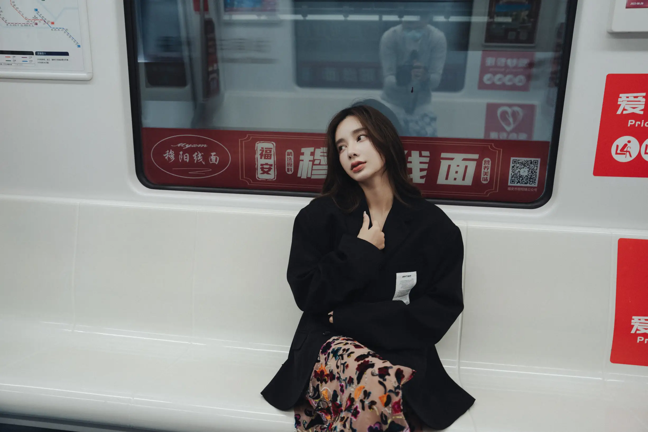 [YITUYU] 2022.08.05 Vol.1630 – Lonely Subway Classmate Shuwen#[41P]-7