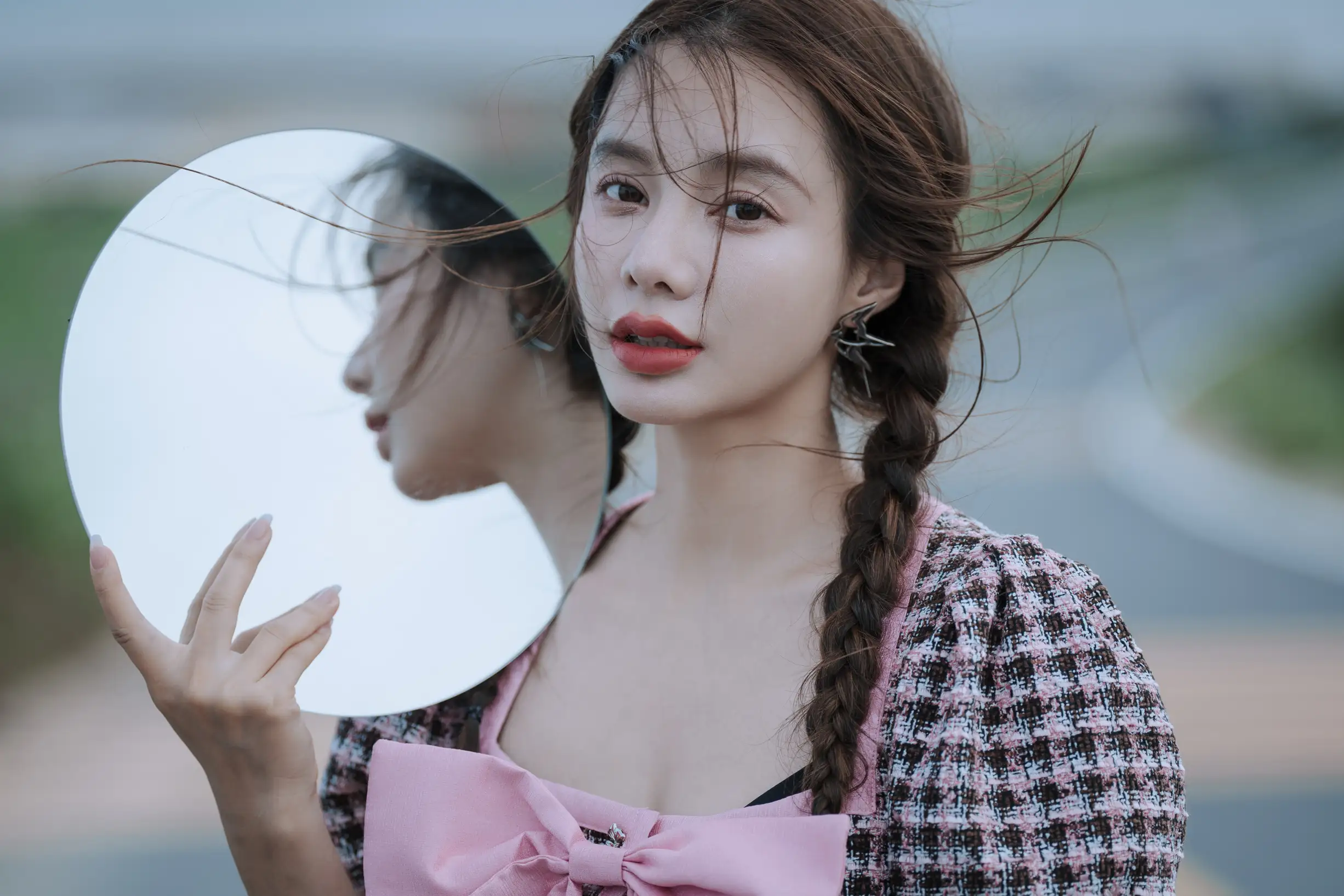 [YITUYU] 2022.08.08 Vol.1658 – The most beautiful road around the island Classmate Shuwen#[40P]-2
