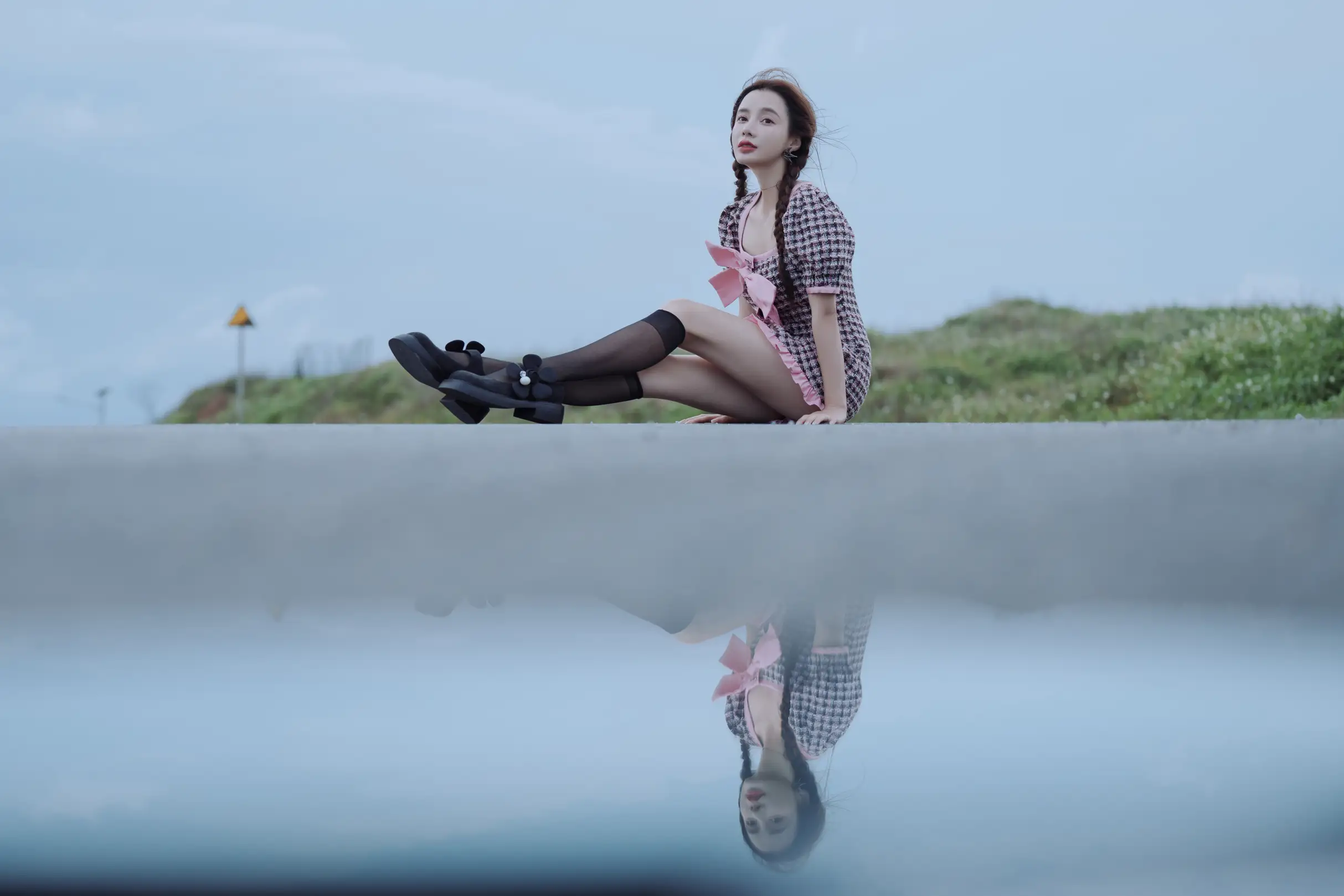 [YITUYU] 2022.08.08 Vol.1658 – The most beautiful road around the island Classmate Shuwen#[40P]-4