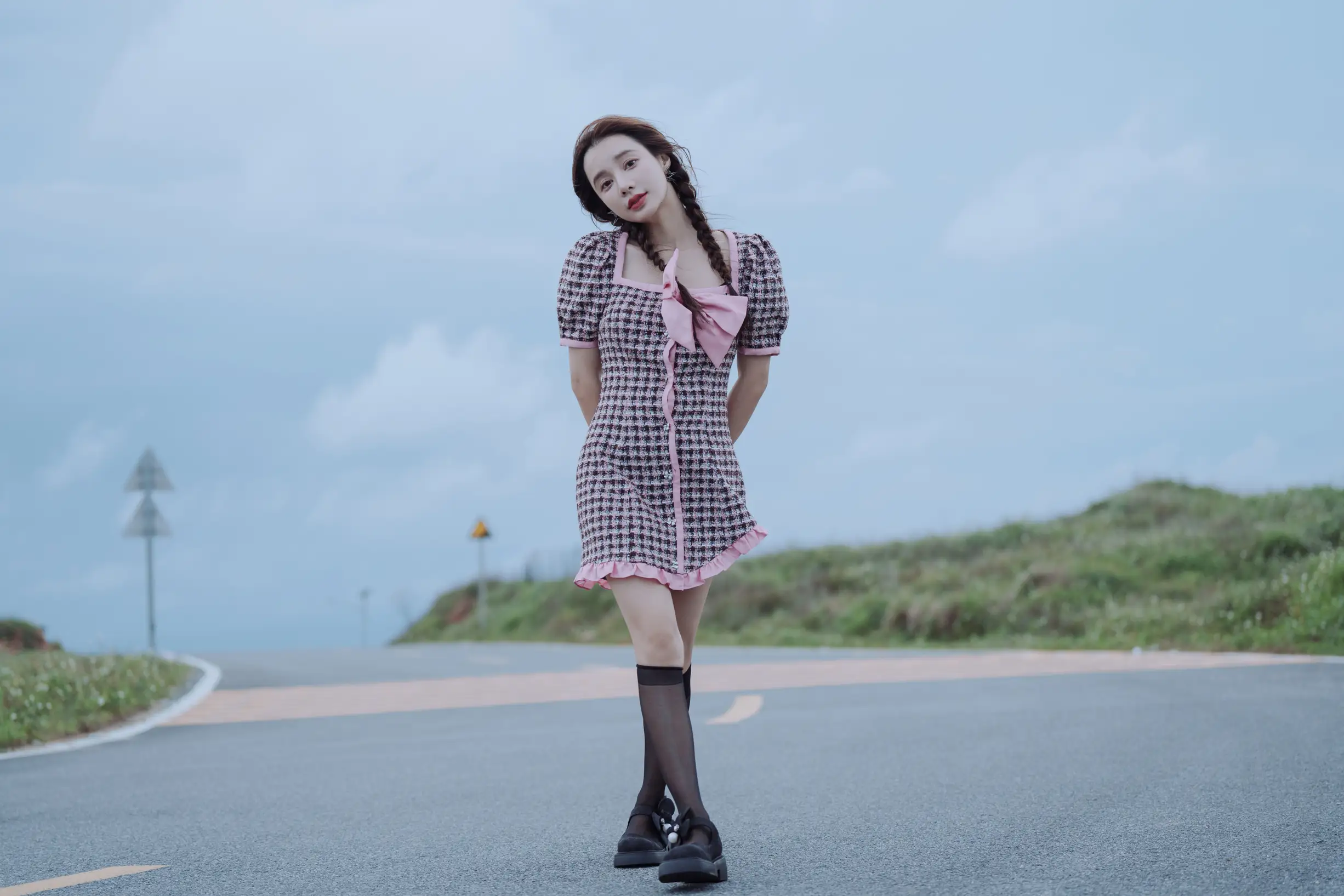 [YITUYU] 2022.08.08 Vol.1658 – The most beautiful road around the island Classmate Shuwen#[40P]-9
