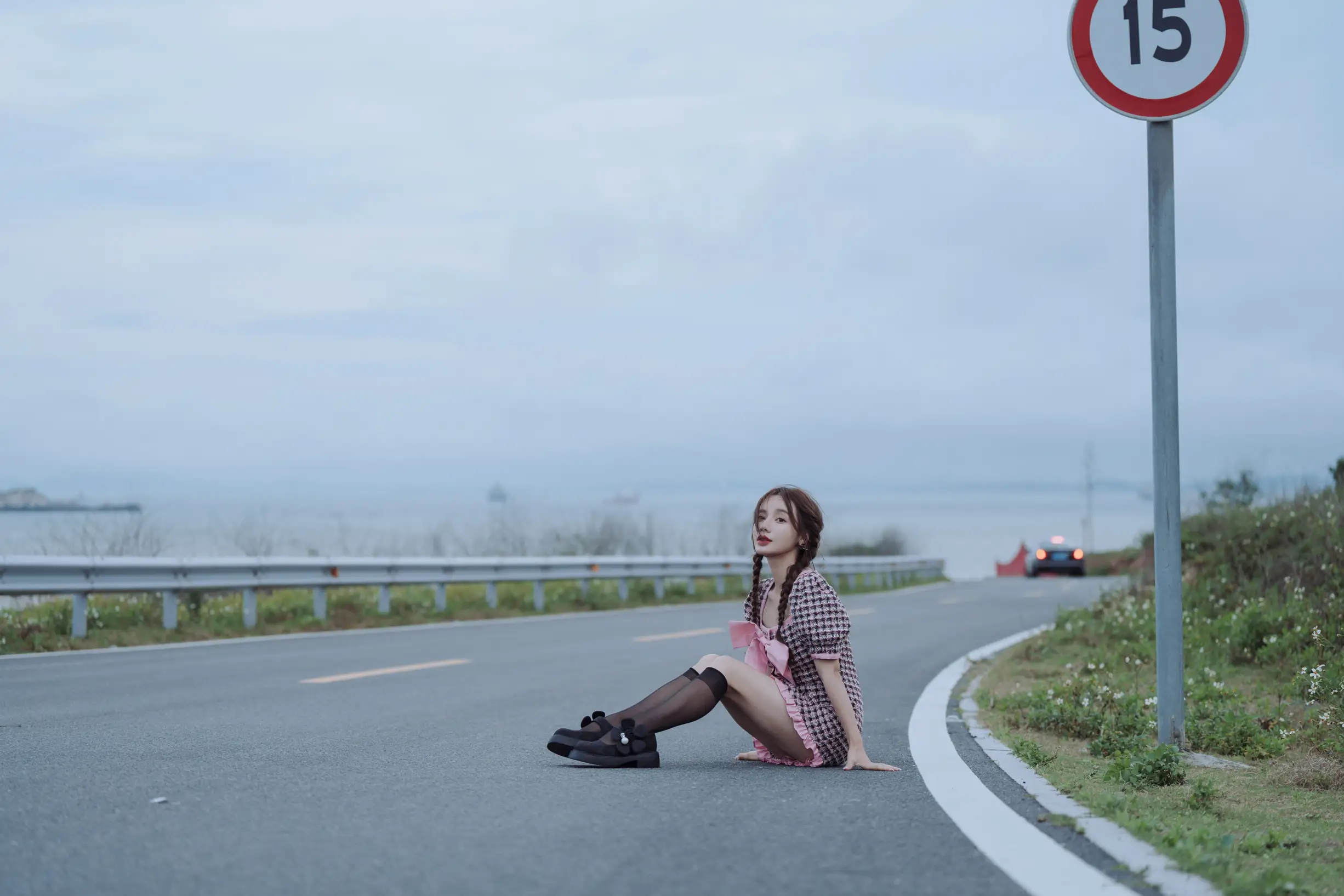 [YITUYU] 2022.08.08 Vol.1658 – The most beautiful road around the island Classmate Shuwen#[40P]-7