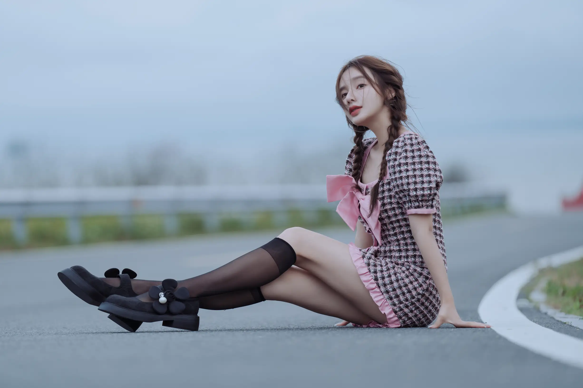 [YITUYU] 2022.08.08 Vol.1658 – The most beautiful road around the island Classmate Shuwen#[40P]-9