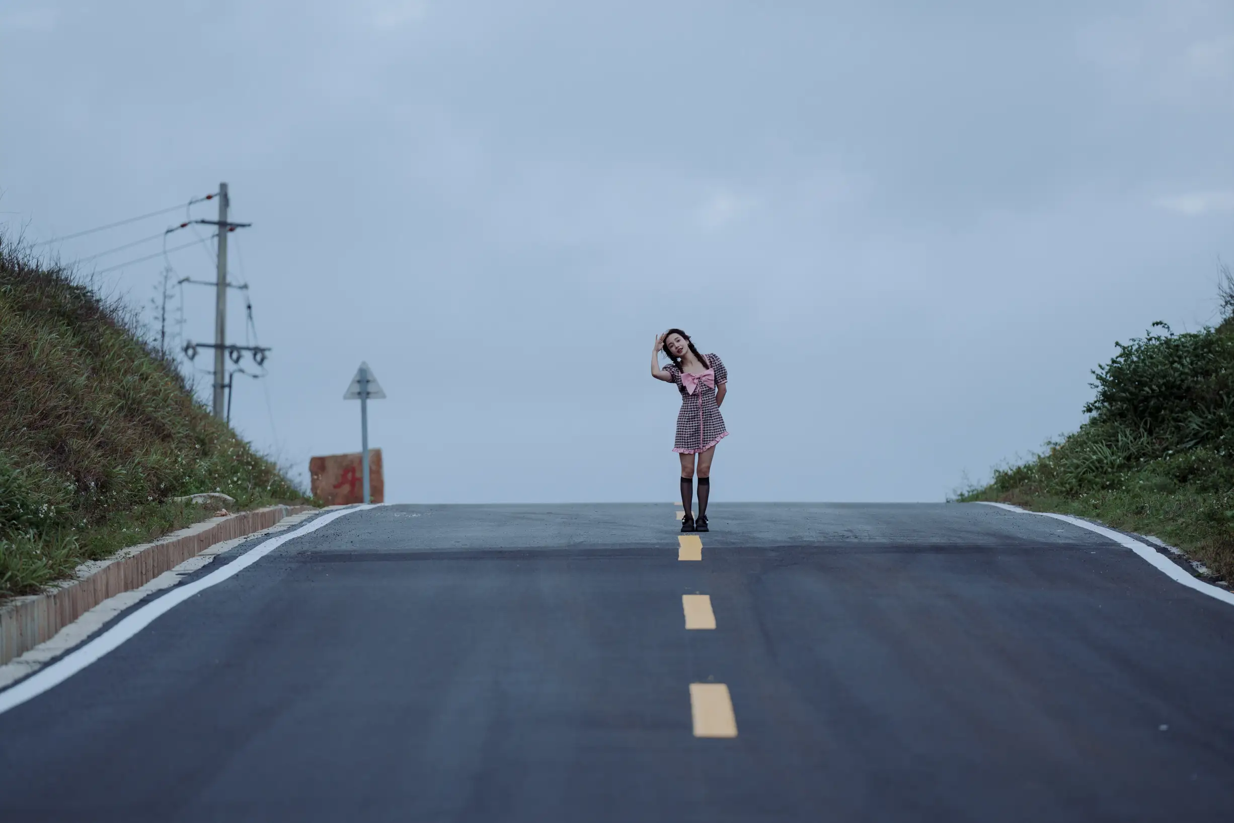 [YITUYU] 2022.08.08 Vol.1658 – The most beautiful road around the island Classmate Shuwen#[40P]-10