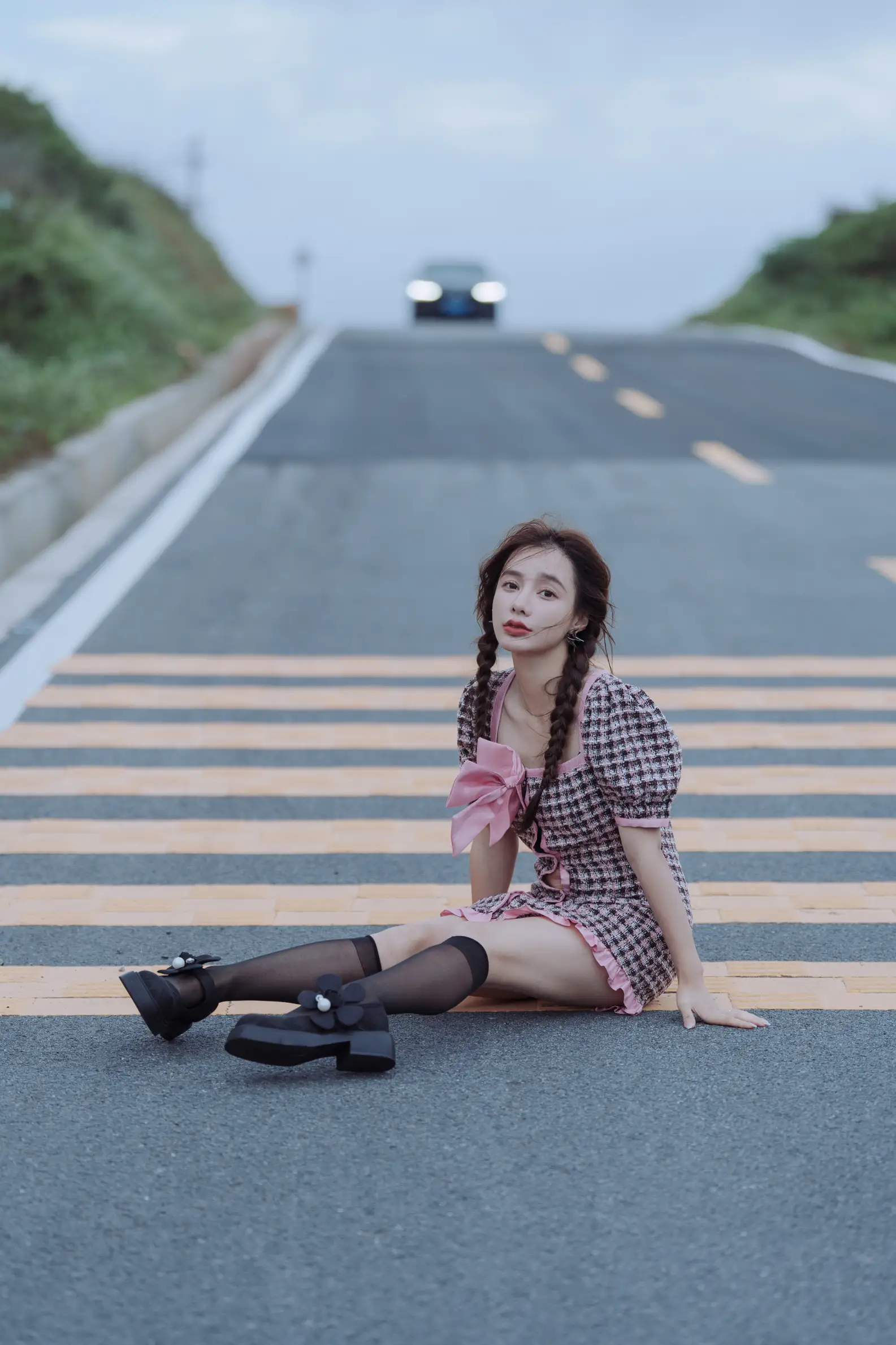 [YITUYU] 2022.08.08 Vol.1658 – The most beautiful road around the island Classmate Shuwen#[40P]-2