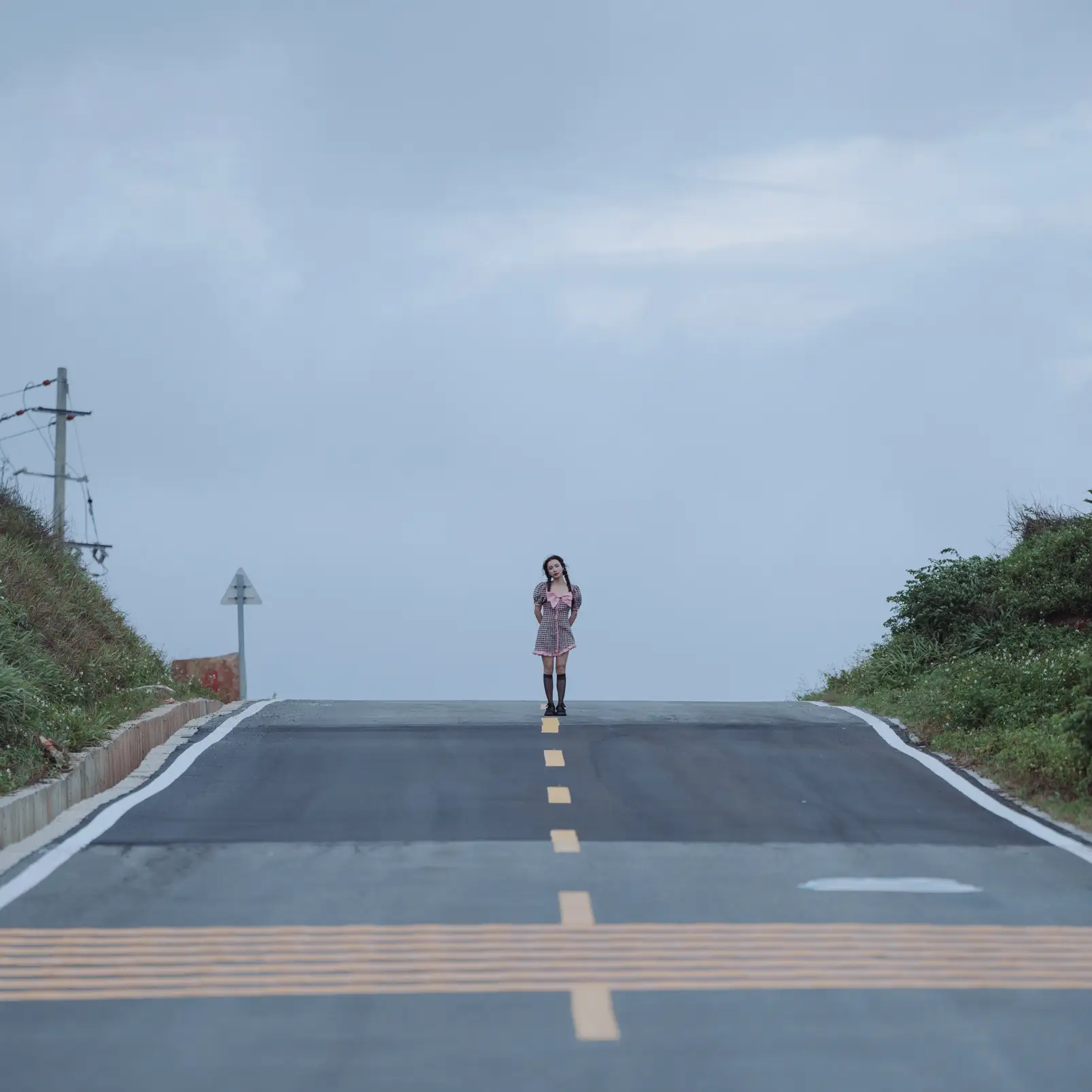 [YITUYU] 2022.08.08 Vol.1658 – The most beautiful road around the island Classmate Shuwen#[40P]-9