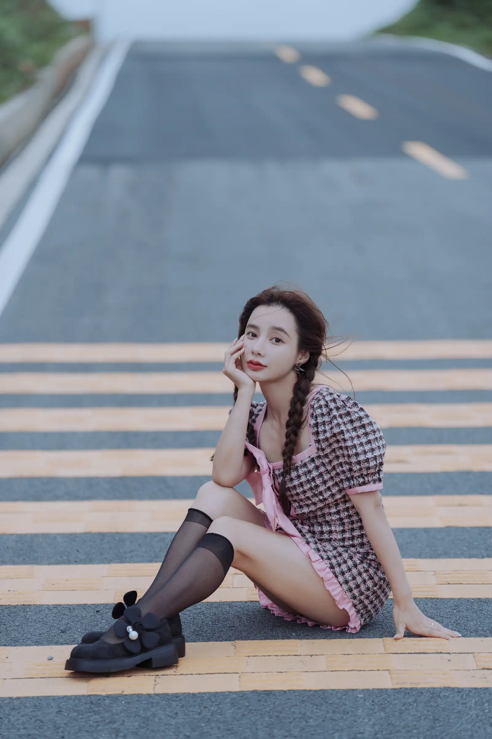 [YITUYU] 2022.08.08 Vol.1658 – The most beautiful road around the island Classmate Shuwen#[40P]-10