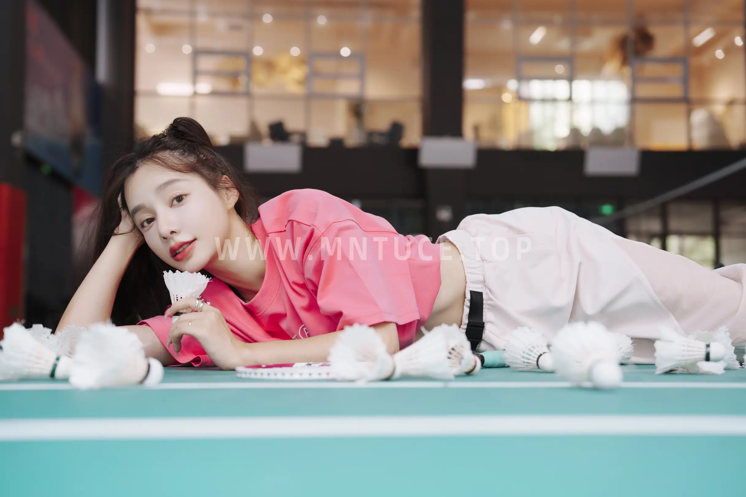 [YITUYU] 2022.09.09 Vol.1909 – Everything can be photographed, badminton hall sports photos Classmate Shuwen#[63P]-6