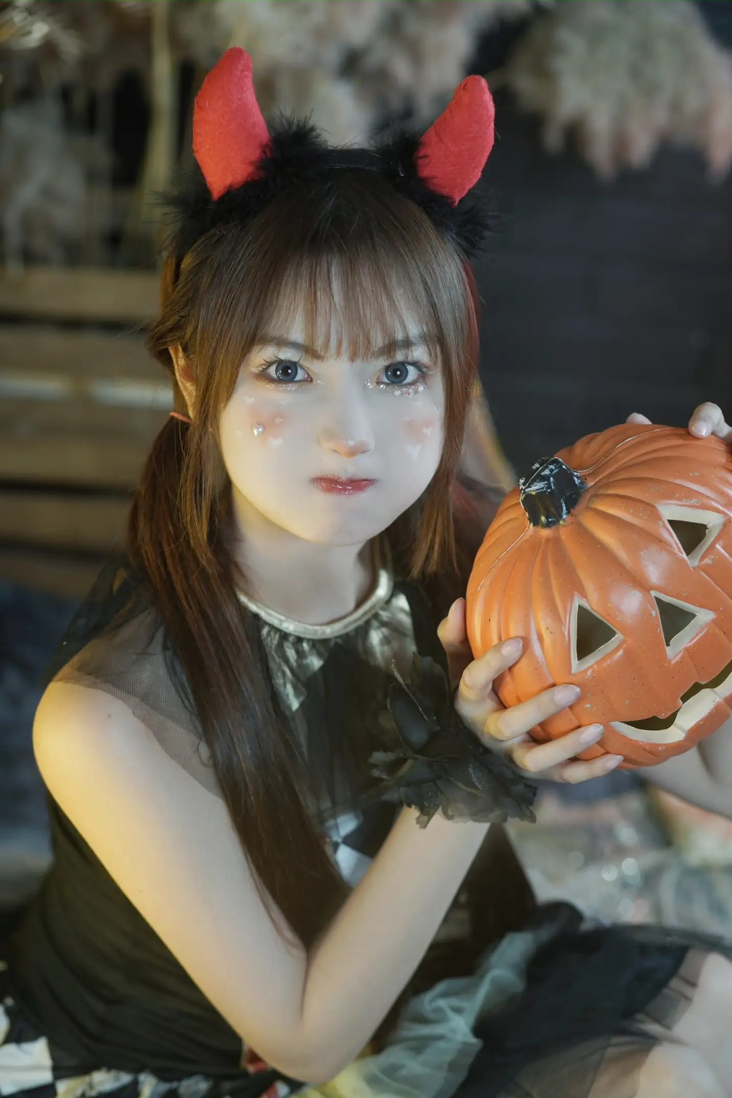 [YITUYU] 2022.11.13 Vol.2427 – Pumpkin Night Fried Chicken and Ice Coke -Fried chicken and ice coke-#[22P]-2