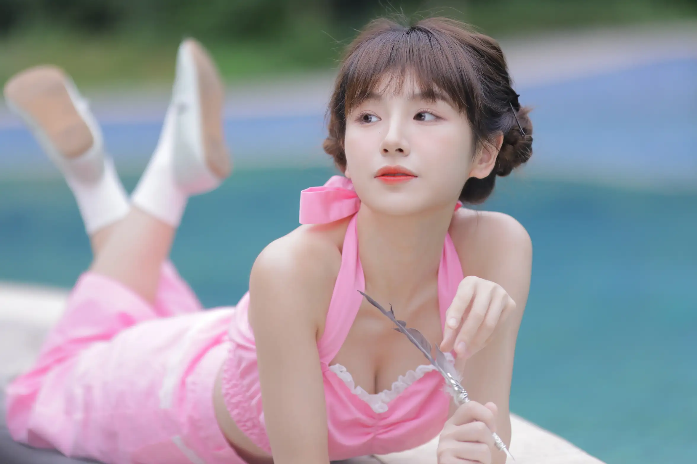 [YITUYU] 2022.11.21 Vol.2488 Pink overalls#[32P]-9