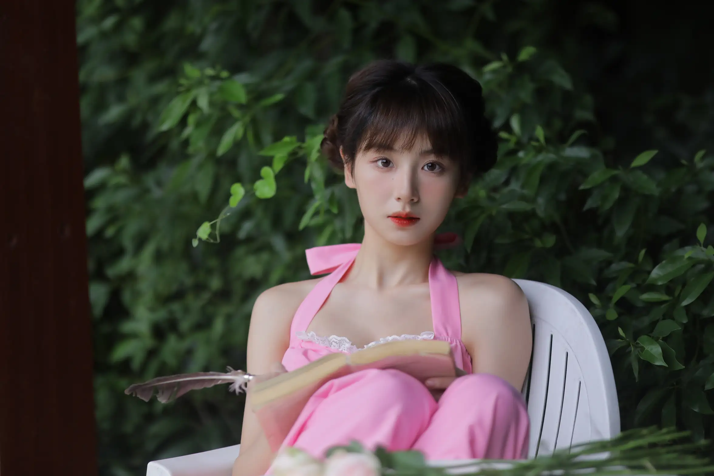 [YITUYU] 2022.11.21 Vol.2488 Pink overalls#[32P]-7